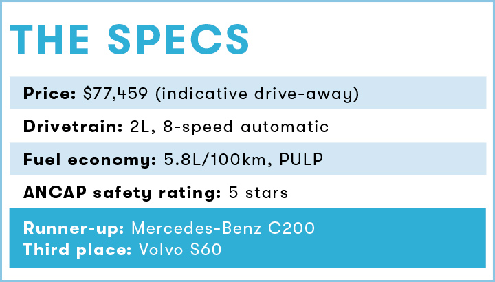 Best Medium Car over $50K - BMW 330i Sport Line specs.