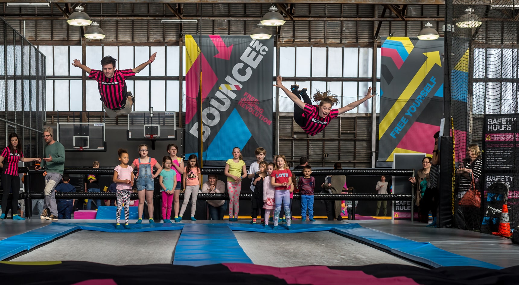 The kids will bounce off the walls these holidays.
