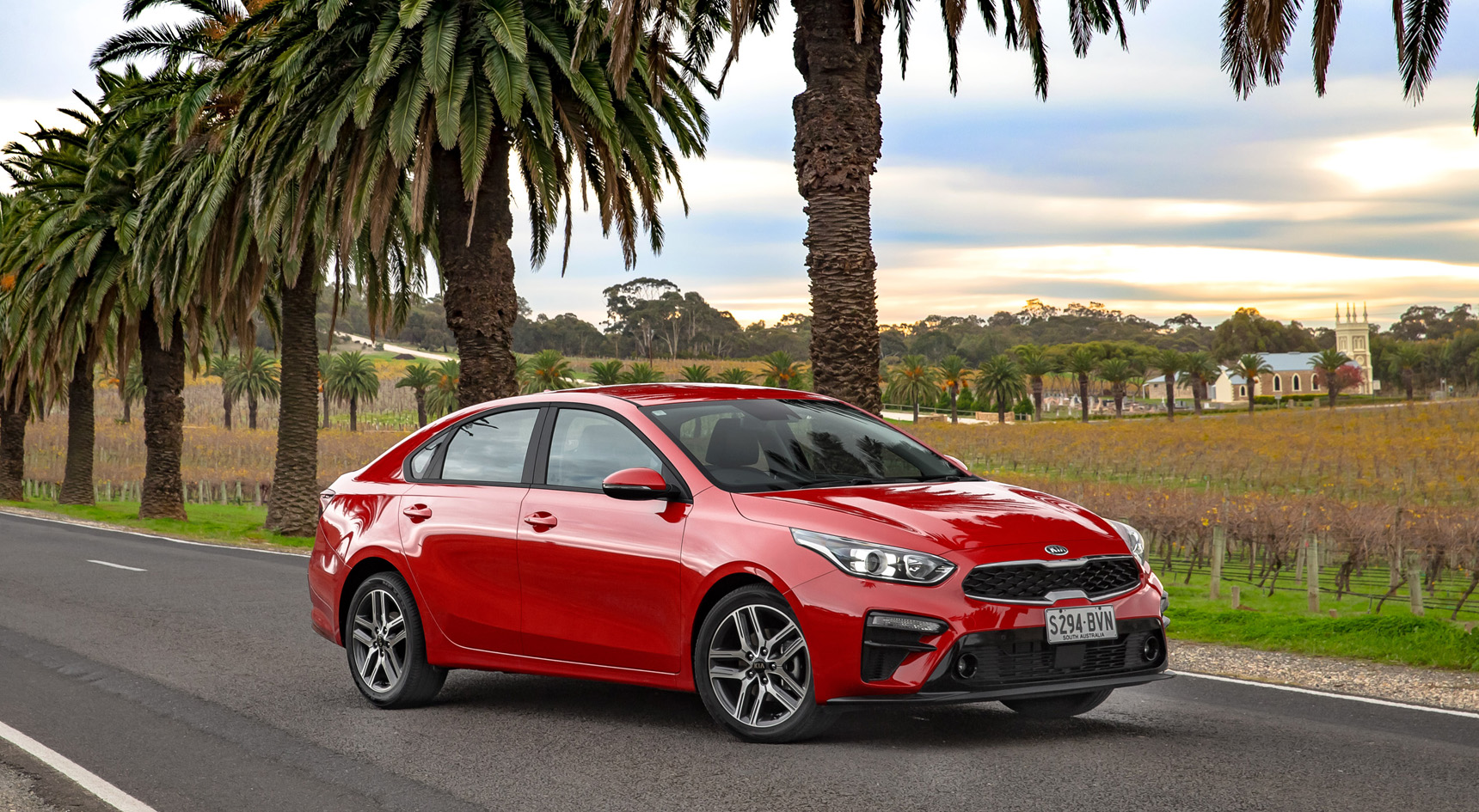 The cheapest small car is the Kia Cerato