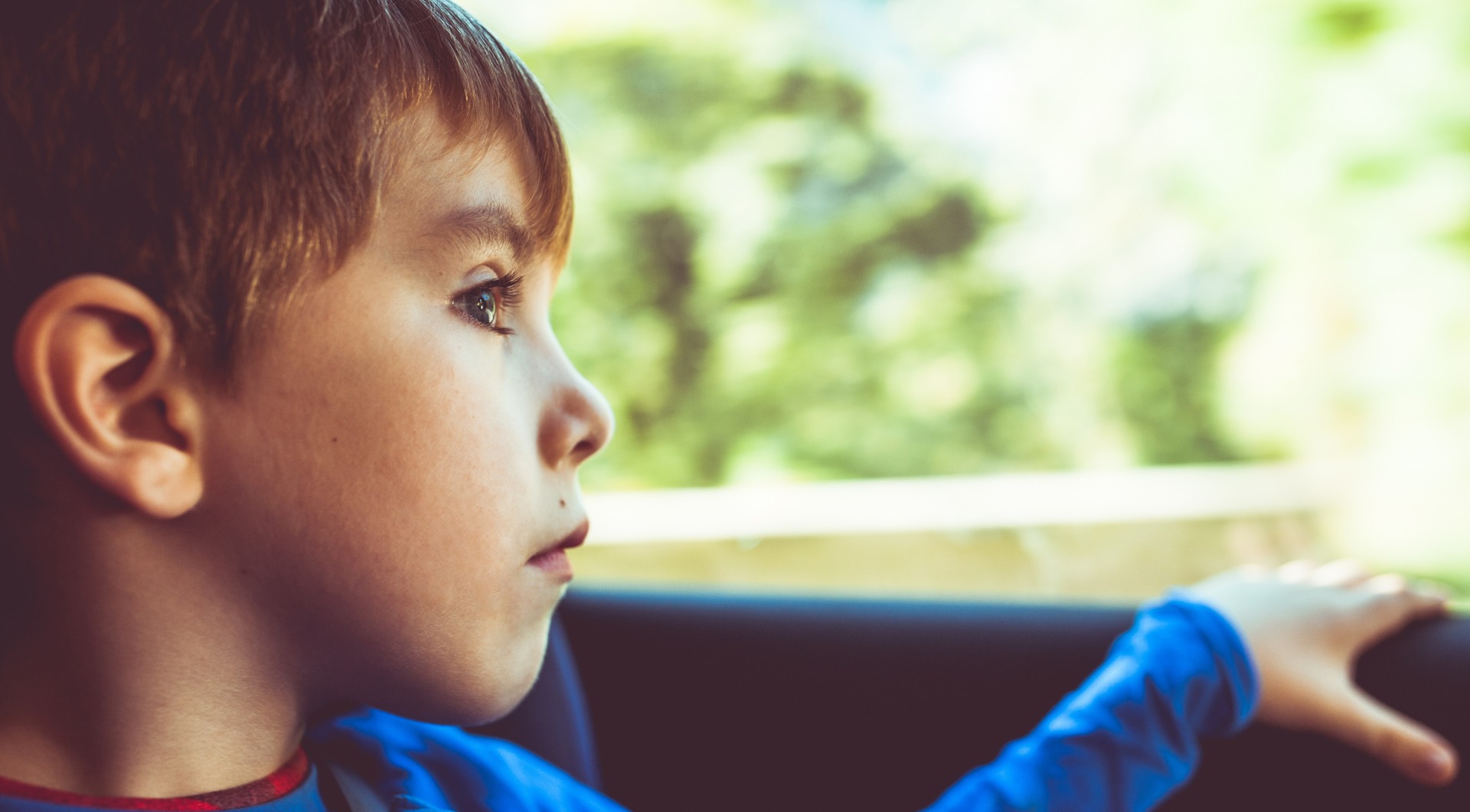 Child in car