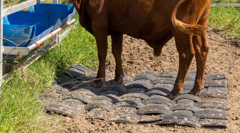 Tyre stock mats