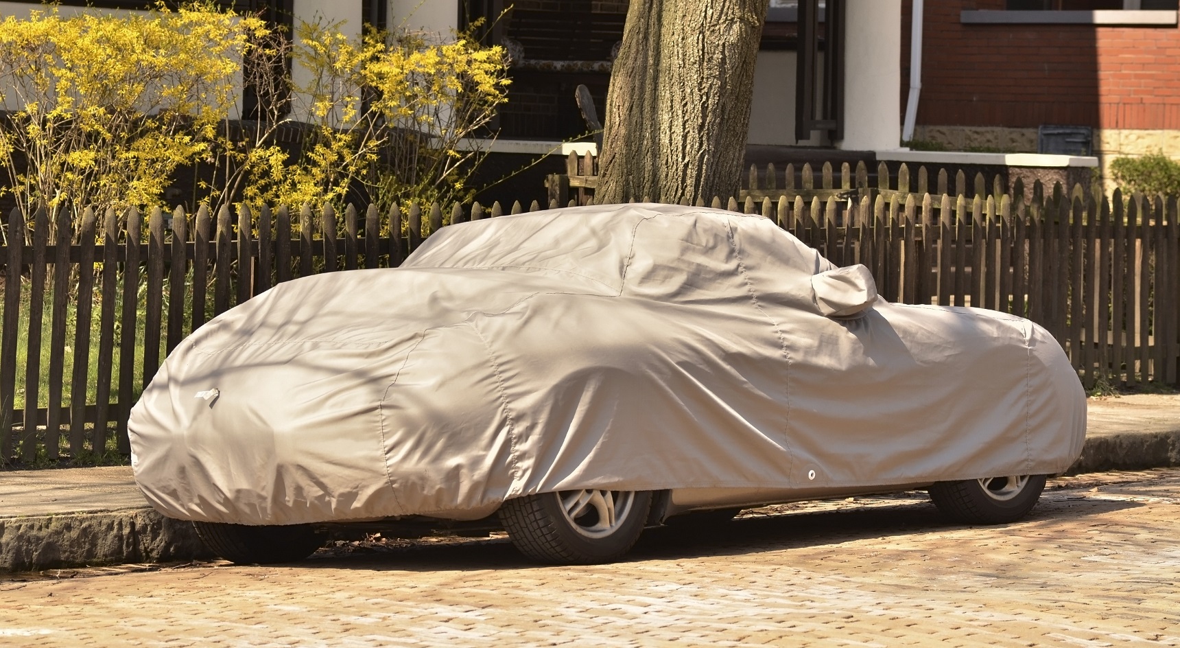 Hailproof car cover.