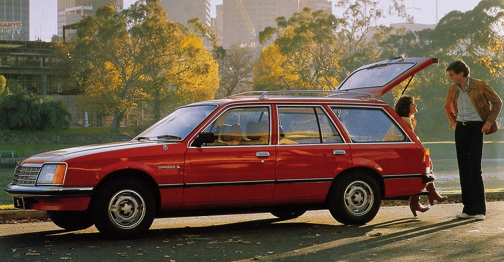 The Holden VB Commodore wagon. Image: General Motors Holden Pressroom