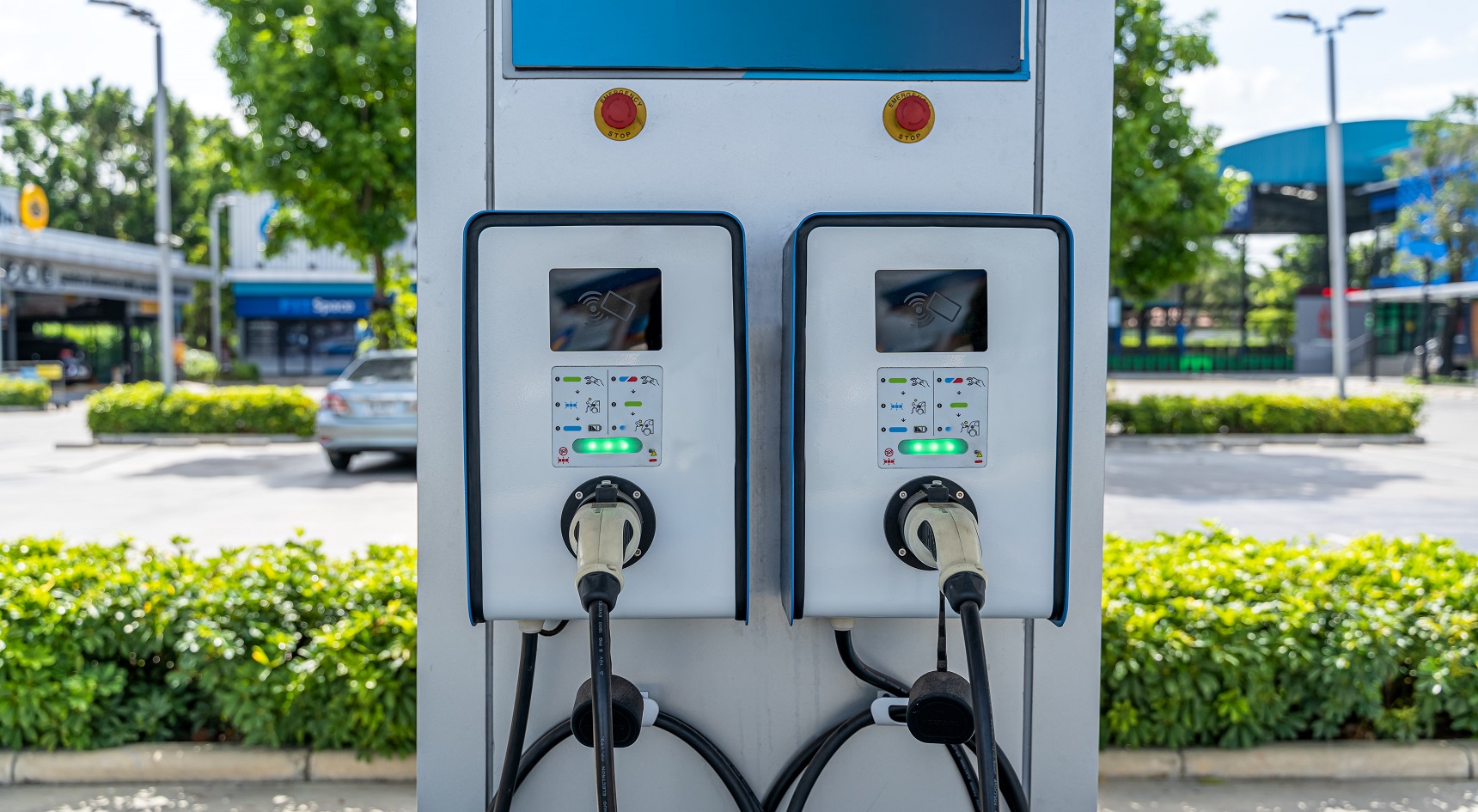 An EV charger. Image: Getty