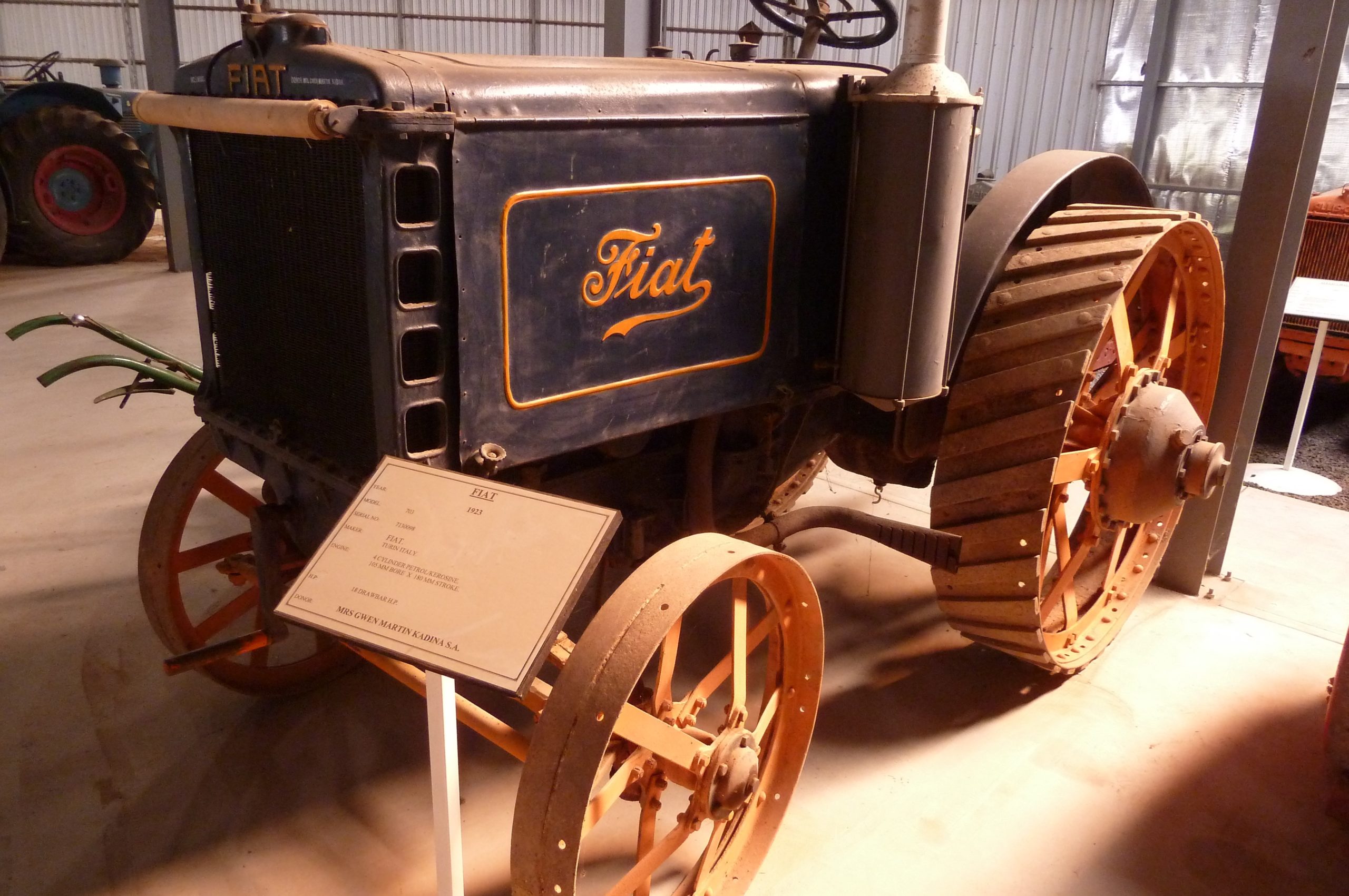 1923 Fiat tractor