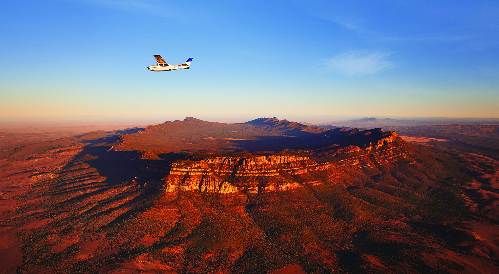 Bush Pilots Scenic flight over Wilpena Pound, SA