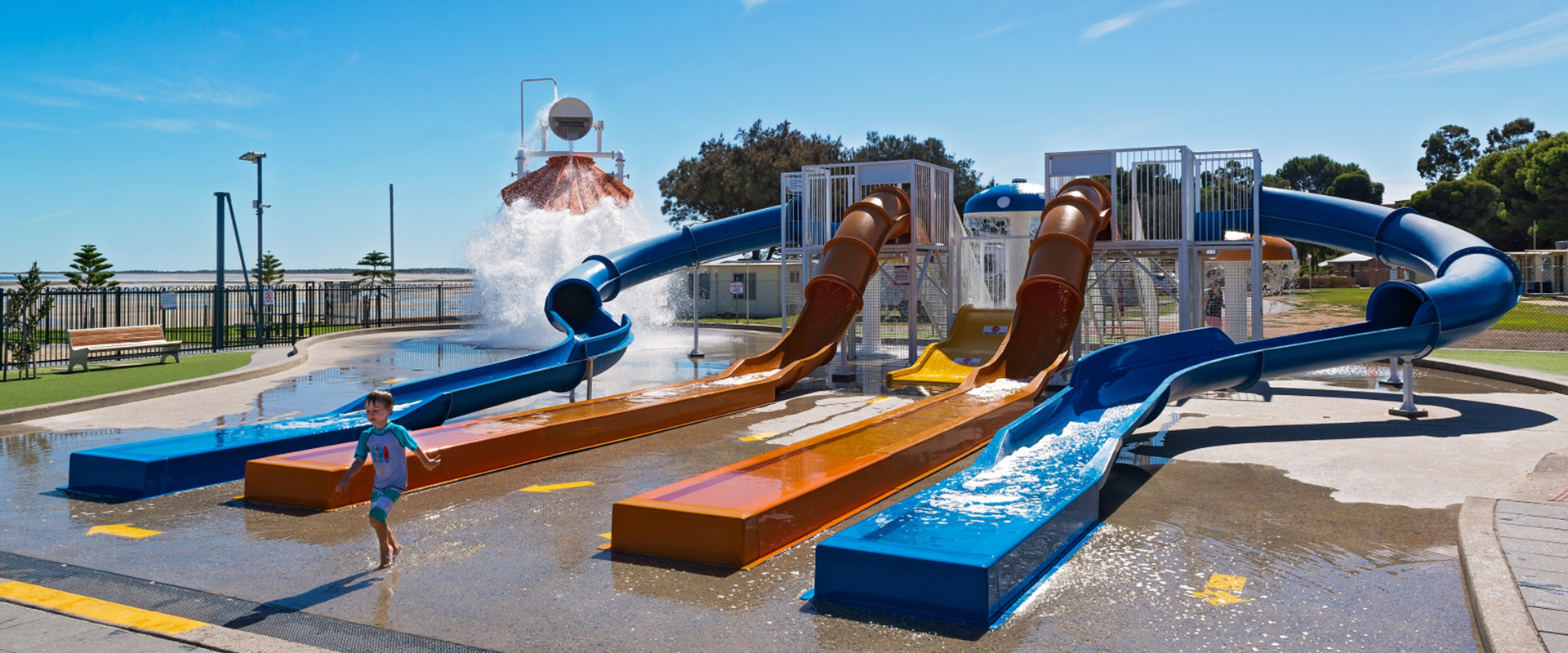 Splash Town at Moonta Bay. Image: SATC/John Montesi.