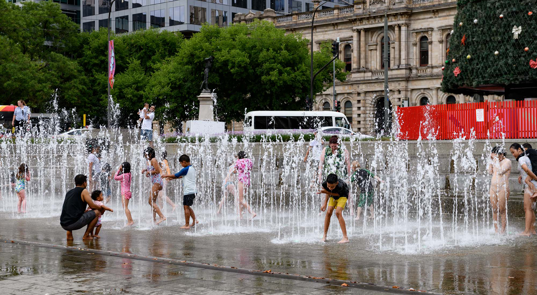 Victoria Square/Tarntanyangga splash zone