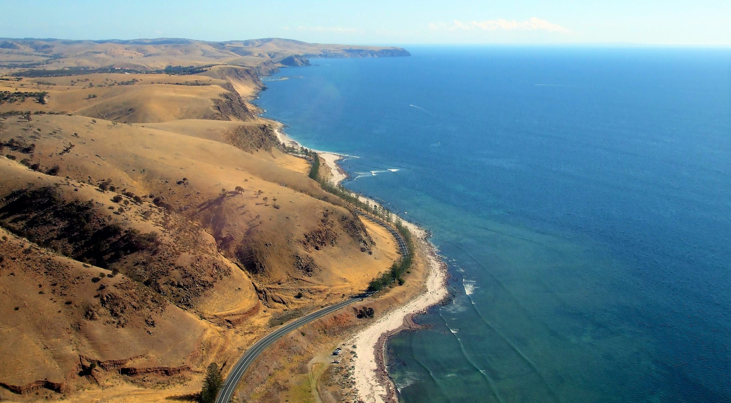 Heading south from Normanville