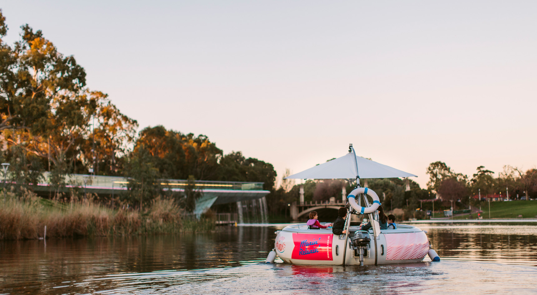BBQ Buoys on the River Torrens. Image: RAA
