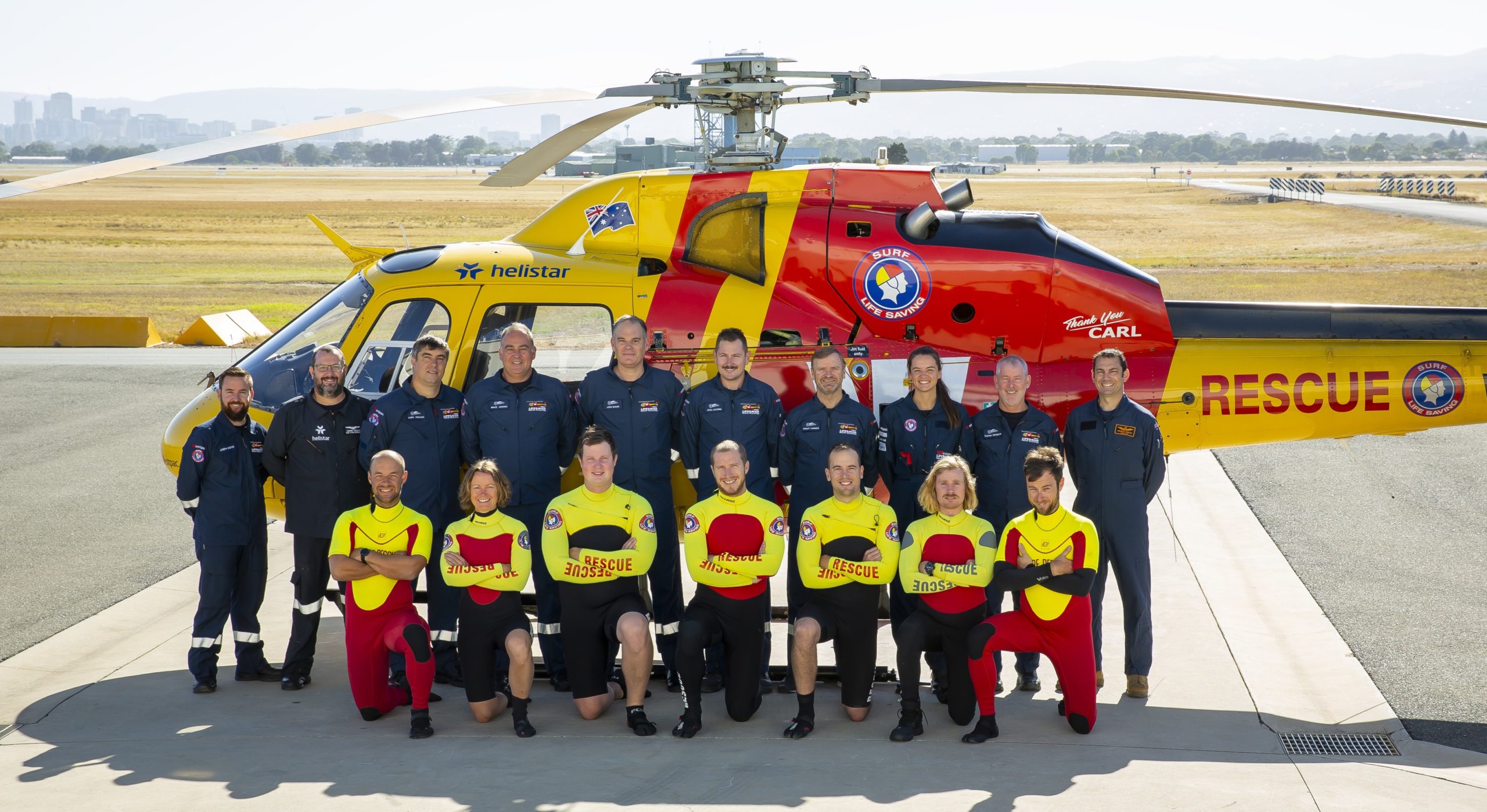 Crewing with helicopter rescue for 43 years