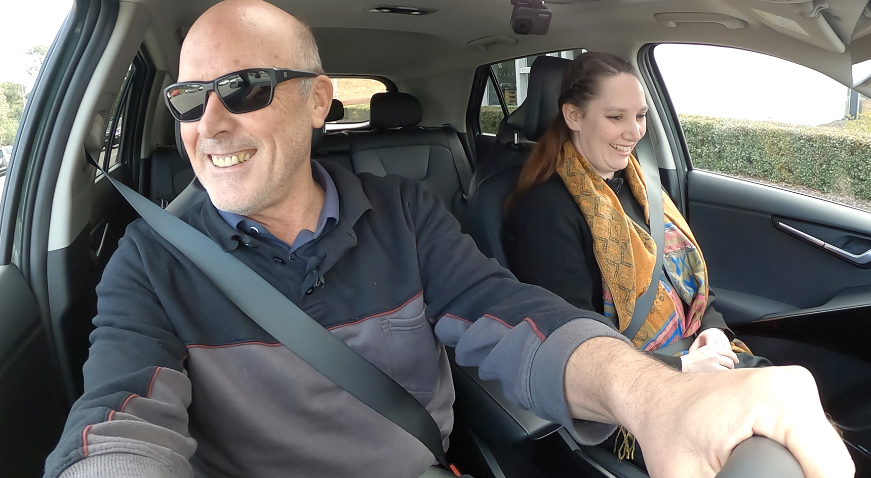 Test driving a Kia Niro for the first time