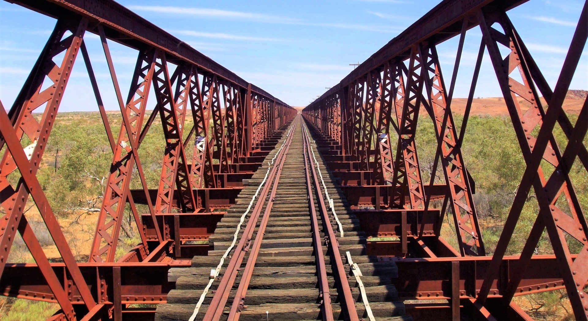 Algebuckina rail bridge
