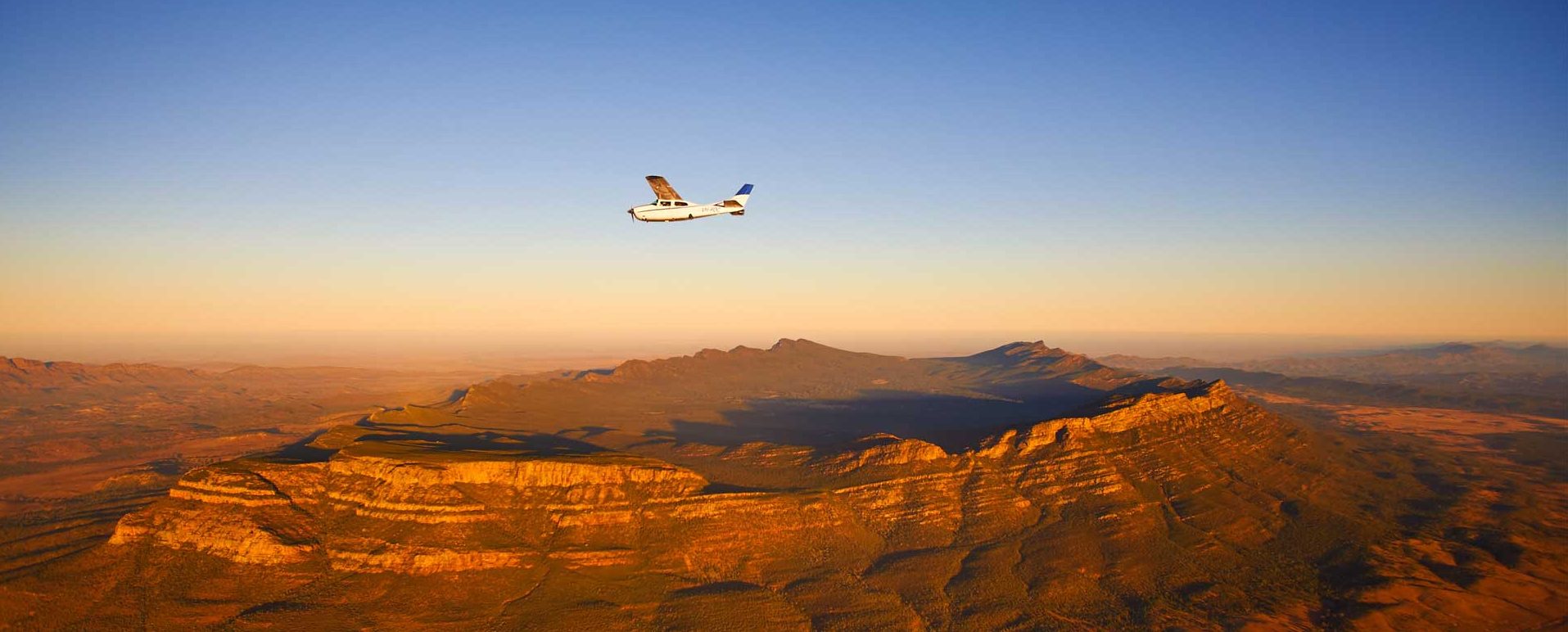 Fly over Wilpena Pound