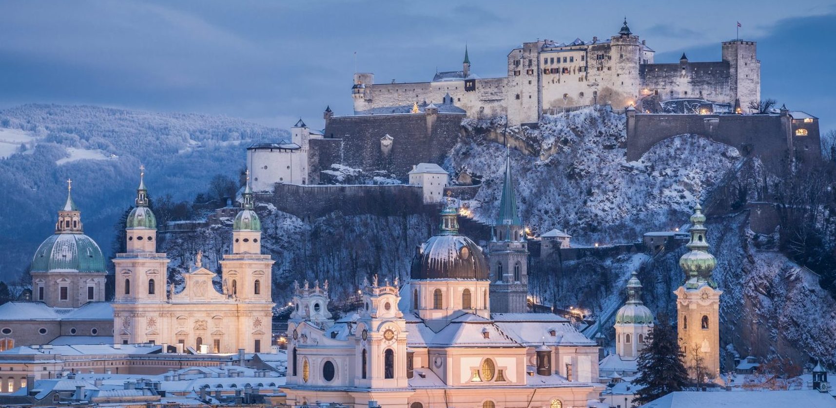 A real winter wonderland - Salzburg, Austria, in winter