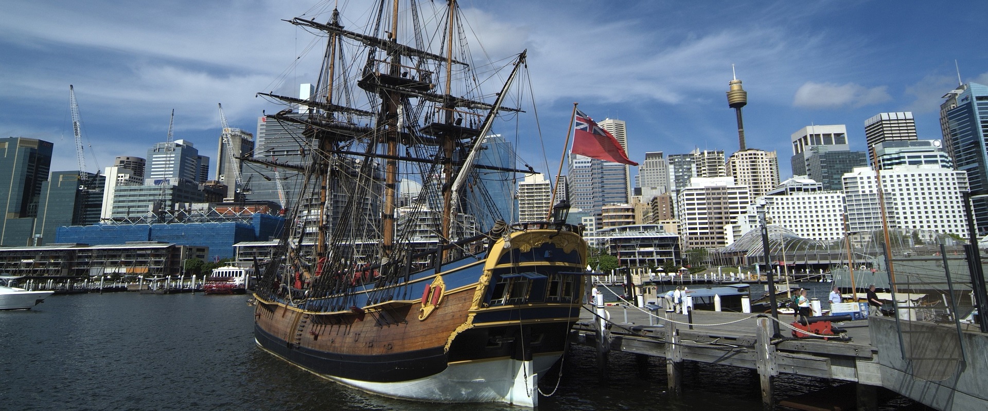 The HMB Endeavour. Image: Getty